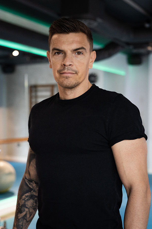 Marcin Kossak w klubie Quantum Fitness