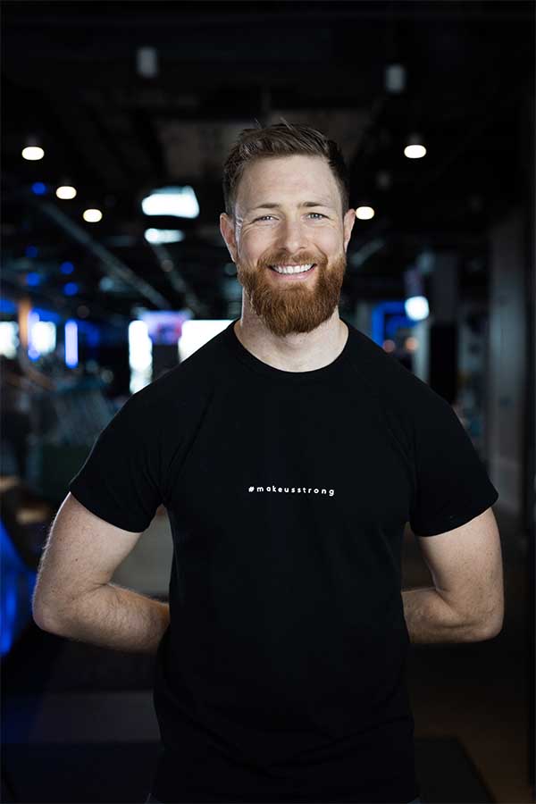 Stephen Walker w klubie Quantum Fitness