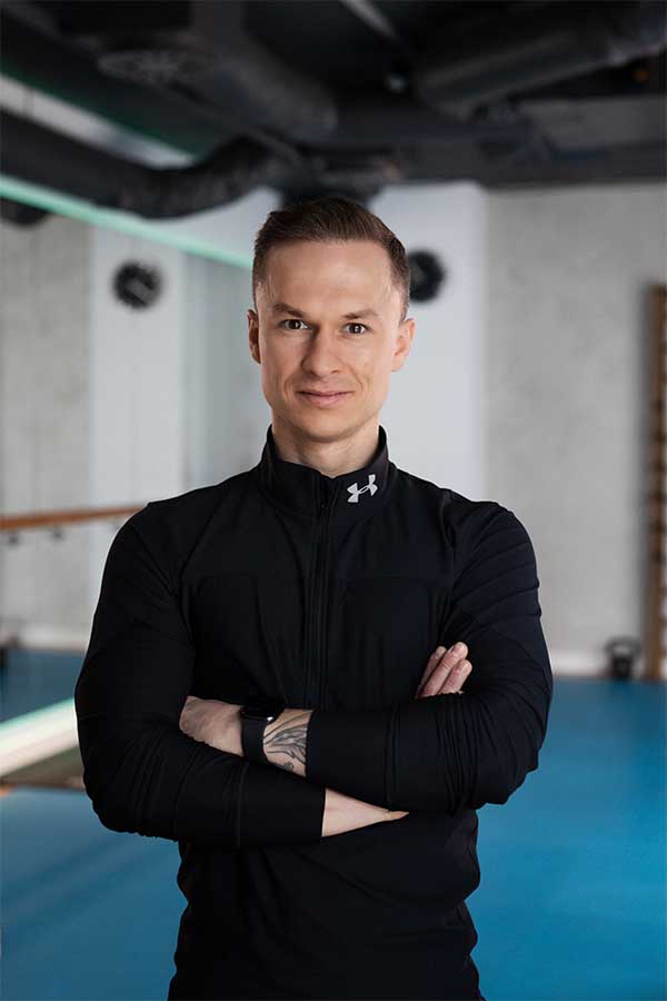 Jakub Czaplajewicz w klubie Quantum Fitness