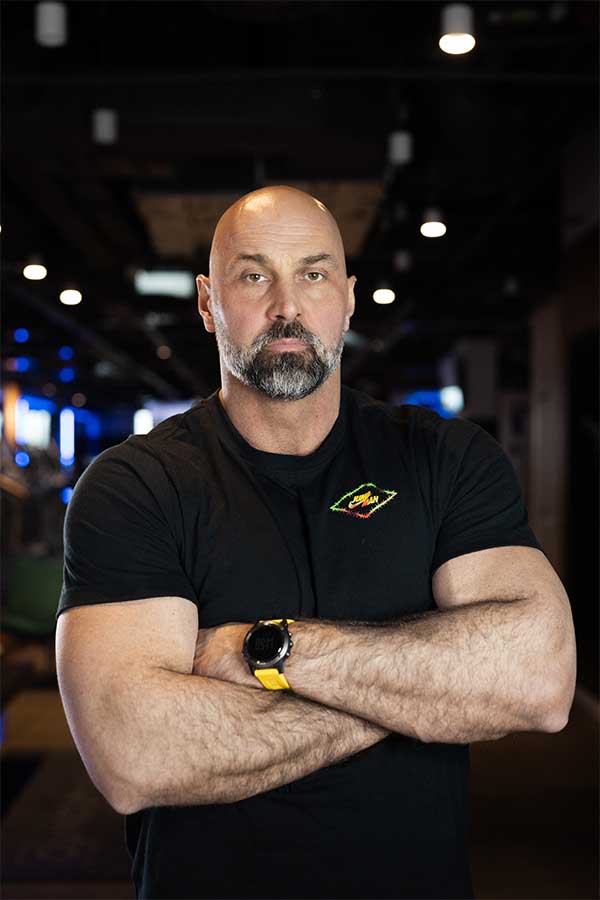 Dariusz Rycaj w klubie Quantum Fitness