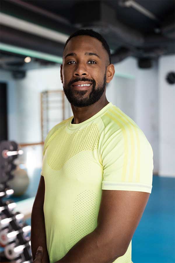 Khalil Griffin w klubie Quantum Fitness